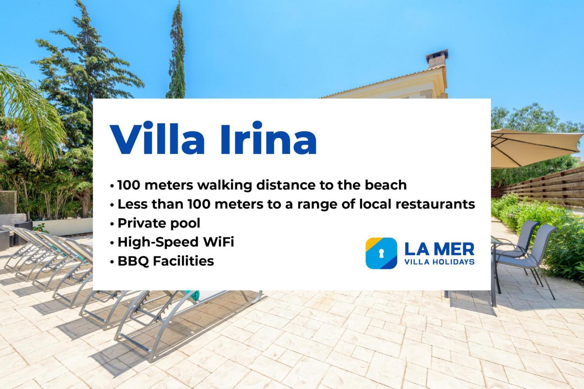 Villa Irina Paralimni Esterno foto